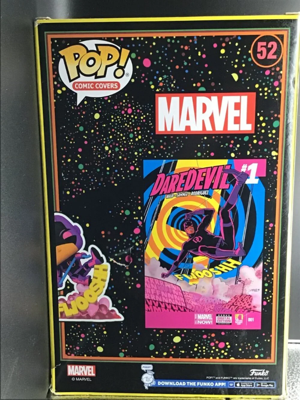 Funko Pop Comic Cover Marvel Daredevil 220 #52 Vinyl Figure Matt Murdock Comics